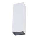 Arandela Branca Efeito 2 Fachos Duo Led 5w 3000k Ip65 DS9839 St2188-Starlumen-