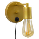 Arandela Cabeceira Parede Quarto Moderna Dourada P/ E27 ST2684-Starlumen-