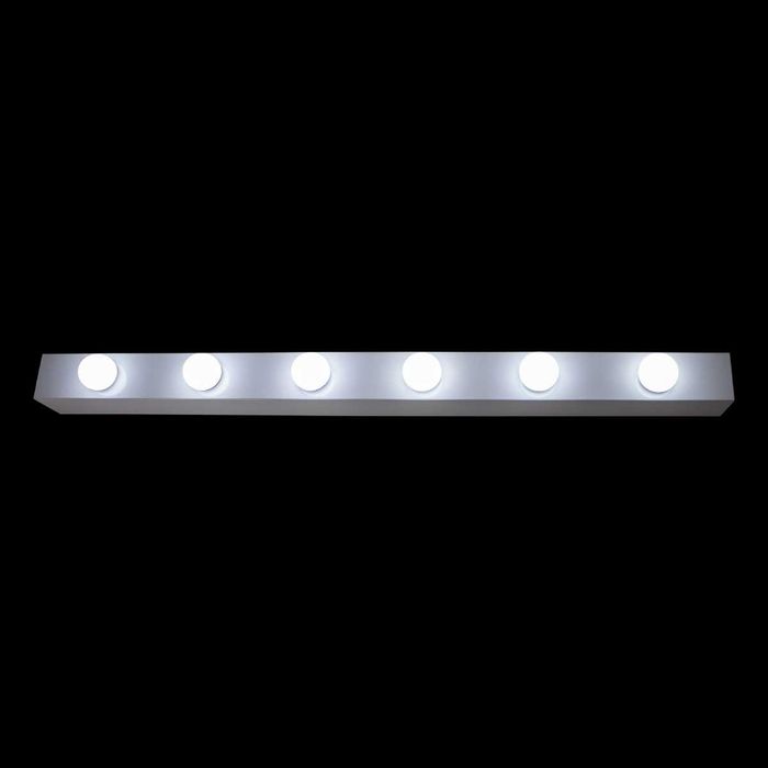 Arandela Camarim Retrô 87cm P/ 6 Lâmpada E27 Bolinha St523-Starlumen-