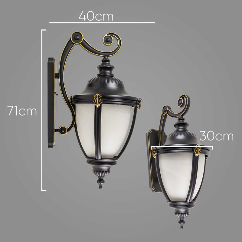 Arandela Clássica Colonial Grande Liège para E27 AC583P-G ST1891-Biancoluce-Starlumen