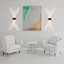 Arandela Clessidra Preta LED 4W 3000K IP65 Opus Efeito Luz ST2643-Opus-Starlumen