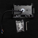 Arandela Clessidra Preta LED 4W 3000K IP65 Opus Efeito Luz ST2643-Opus-Starlumen