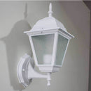 Arandela Colonial Alumínio E Vidro E27 ST203P-Biancoluce-Branco-Bivolt-Starlumen