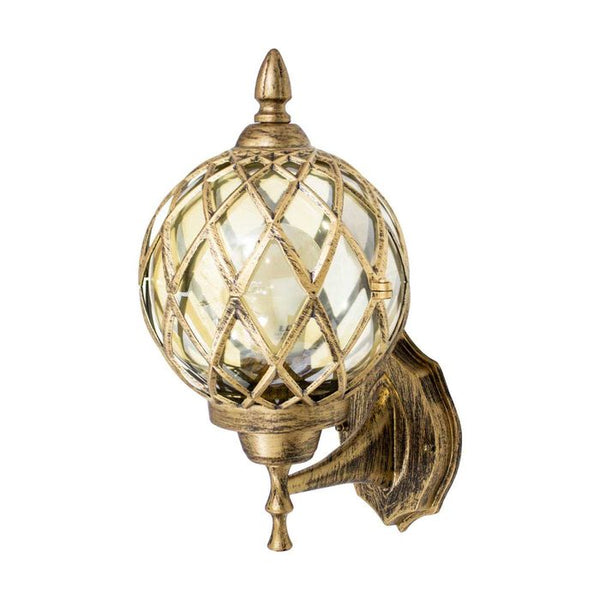 Arandela Colonial Alumínio Vintage Retro Ouro Velho OV-AC804P St804p