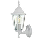 Arandela Colonial Branca Em Alumínio Vintage Retro E27 BC-AC204P ST204P-Biancoluce-Starlumen