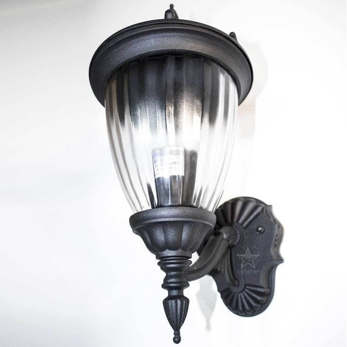 Arandela Colonial Em Alumínio Vintage E27 Retro SBK-AC803P ST803P-Biancoluce-Starlumen