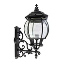 Arandela Colonial Grande Alumínio Preta Vintage 68cm PT-AC201P-G St1480-Biancoluce-Starlumen