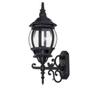 Arandela Colonial Preta E27 Vintage Retro PT-AC201P-P St201PP-Biancoluce-Starlumen