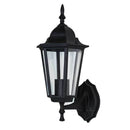 Arandela Colonial Preta Em Alumínio Vintage Retro E27 SBK-AC204P ST204P-Biancoluce-Starlumen