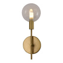 Arandela Coralina Dourado (c)37cm (l)12cm (a)15.5cm 1x2w 2700k 150lm - OC022 - Bella Iluminação-Bella Iluminação-Starlumen