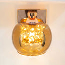 Arandela Cuba Cristal K9 Cobre QAR1281-CO St1219-Quality-Starlumen