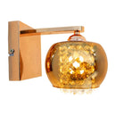 Arandela Cuba Cristal K9 Cobre QAR1281-CO St1219-Quality-Starlumen