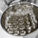 Arandela Cuba Cristal K9 Cromada QAR1281-CR St1219-Quality-Starlumen