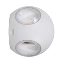 Arandela Decorativa Criativa Tetra Branca LED 12W 3000k DN 30326 Opus ST2486-Opus-Starlumen