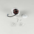 Arandela Decorativa Criativa Tetra Branca LED 12W 3000k DN 30326 Opus ST2486-Opus-Starlumen