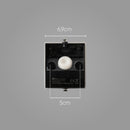 Arandela Dots Marrom Corten para MR16 Bella ST2723-Bella Iluminação-Starlumen