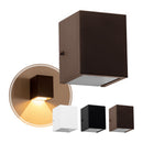 Arandela Efeito 1 Facho / Foco Alumínio Parede Externa St653-Starlumen-