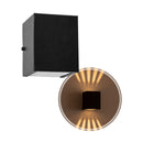 Arandela Efeito 10 Fachos Alumínio St910-Starlumen-Preto-