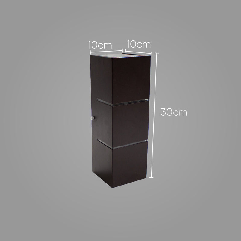Arandela Focos Fachos Frisos 30cm P/ 2 Lâmpadas E27 St1286-Starlumen-
