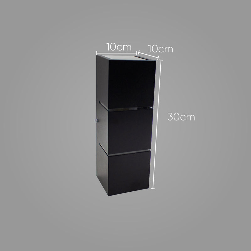 Arandela Focos Fachos Frisos 30cm P/ 2 Lâmpadas E27 St1286-Starlumen-