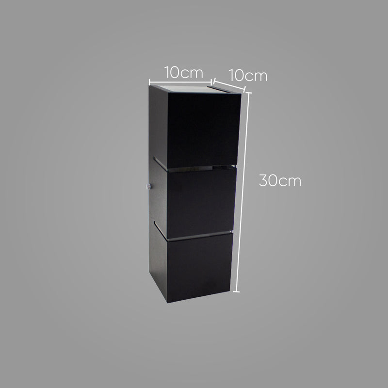 Arandela Focos Fachos Frisos 30cm P/ 2 Lâmpadas E27 St1286-Starlumen-