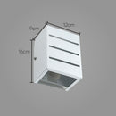 Arandela Frisada Luminária Externa Interna Alúminio St298-Starlumen-