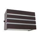 Arandela Frisada Luminária Parede Muro Externa Interna St548-Starlumen-