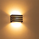 Arandela Frisada Policarbonato Parede Muro St641-Starlumen-