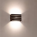 Arandela Frisada Policarbonato Parede Muro St641-Starlumen-