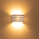 Arandela Frisada Policarbonato Parede Muro St641-Starlumen-