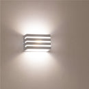 Arandela Frisada Policarbonato Parede Muro St641-Starlumen-