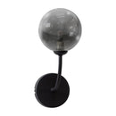 Arandela Grape Preto Fosco e Smoky Globo Vidro para G9 ZR112-SKY Starlux ST2628-Starlux-Starlumen