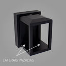 Arandela Led Lanterna Retrô 7w 3000k Preta DS9825 St1023-Delis-Starlumen