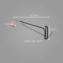 Arandela Luminária Cobre Articulável AR1248-CO St1364-Newline-Starlumen