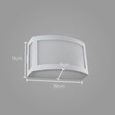 Arandela Maresia Branca Policarbonato St789-Starlumen-