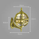 Arandela Medieval Clássica Ouro Velho 1401EA OV St1242-Tupiara-Starlumen