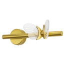 Arandela Papilio IDL016WLMG Ouro Fosco LED 6W 2700k ST2714-Starlux-Starlumen