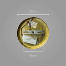 Arandela Perch Bird Dourado Pássaro Origami LED 6W IDL-002-MG ST1760-Starlux-Starlumen