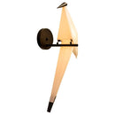 Arandela Perch Bird Preto Pássaro Origami LED 6W BK-62264B ST1760-Starlux-Starlumen