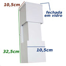 Arandela Perfil P/ 2 Lâmpadas E27 Externa C/ Vidro St148-Starlumen-