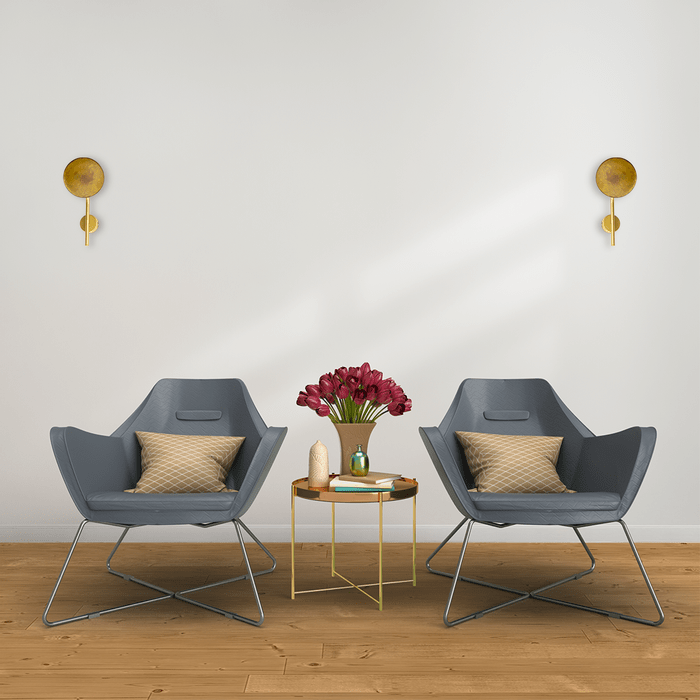 Arandela Petra Starlux Ouro Fosco LED Branco Quente ZR108-AGD ST2586