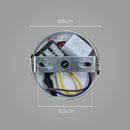 Arandela Petra Starlux Ouro Fosco LED Branco Quente ZR108-AGD ST2586-Starlux-Starlumen