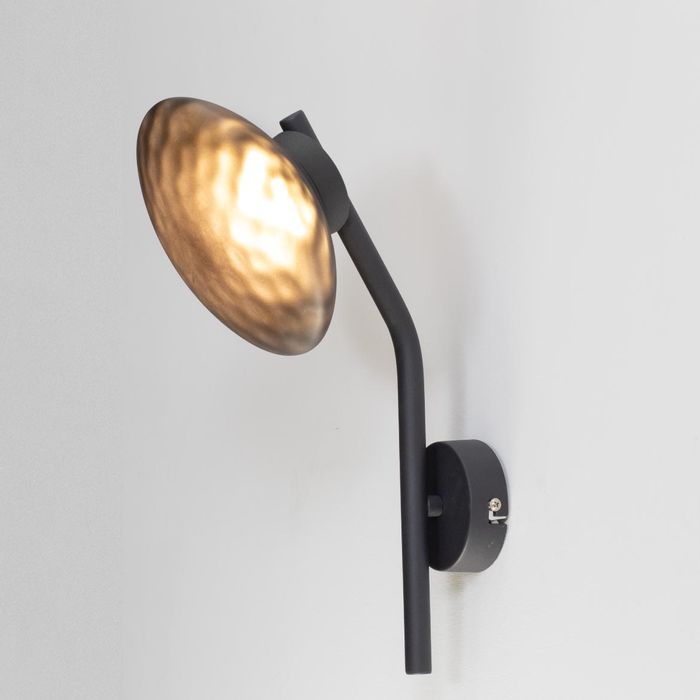 Arandela Petra Starlux Preta LED Branco Quente ZR108-SKY ST2586