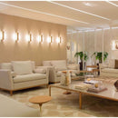 Arandela Puch Branca LED Efeito Decorativa Parede Teto 5W 25cm 5745/25-BT/CB-M ST163-Usina Design-Starlumen