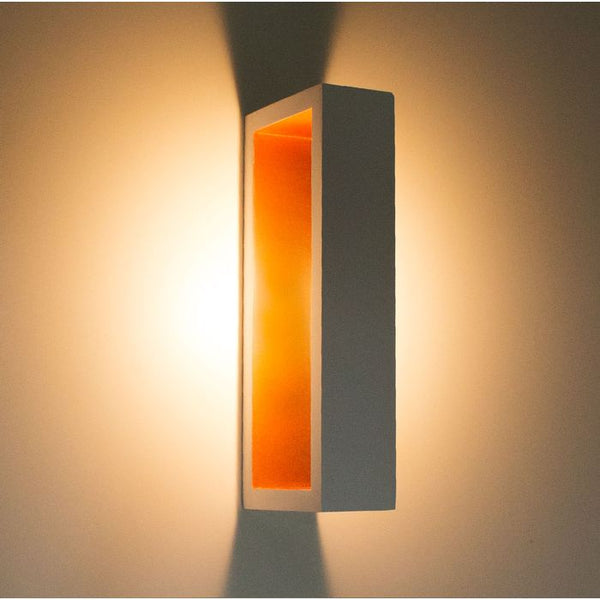 Arandela Puch Branca LED Efeito Decorativa Parede Teto 5W 25cm 5745/25-BT/CB-M ST163-Usina Design-Branco-220V-Starlumen