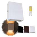 Arandela Slim 2 Focos Parede + Led G9 5w St1597-Starlumen-