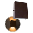 Arandela Slim 2 Focos Parede Muro Interna Externa St1597-Starlumen-Marrom-