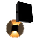 Arandela Slim 2 Focos Parede Muro Interna Externa St1597-Starlumen-Preto-