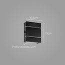 Arandela Slim Externa Alumínio 2 Frisos Moderna + LED G9 5W ST2527-Starlumen-