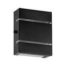 Arandela Slim Externa Alumínio 2 Frisos Moderna + LED G9 5W ST2527-Starlumen-